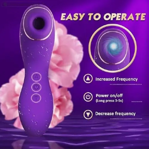 2 In 1 Clitoral Sucking Adult Vibrators With 10 Sucking For Woman