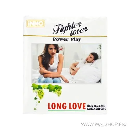Inno Fighter Lover Natural Male Latex Condoms