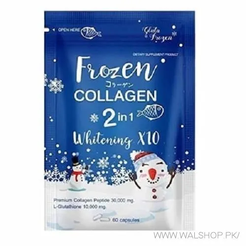 Gluta Frozen Genius Whitening Nano 30 Capsules
