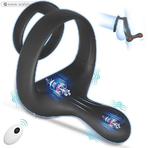 Vibrating Cock Ring Taint Stimulator