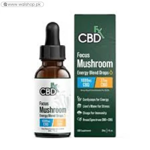 Focus Blend Mushroom Tincture Cbg Cbd