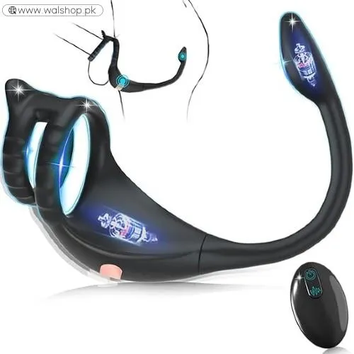 Vibrating Cock Ring Taint Stimulator With Mini Bullet For Woman