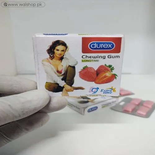 Durex Strawberry All Flovours Chewing Gum