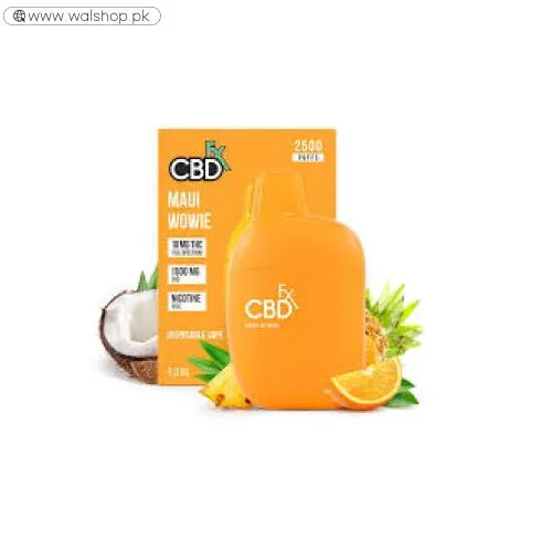 Maui Wowie Thc Vape Pen 1500Mg Cbd + 10Mg Thc In Pakistan