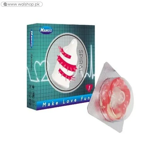 Mango Spiral Spike Condom