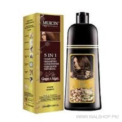 Muicin 5 In 1 Hair Color Shampoo