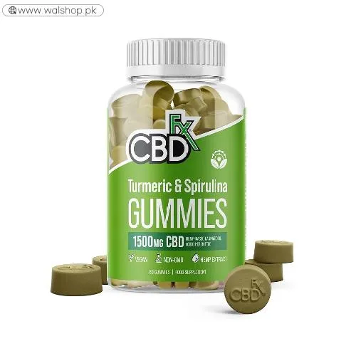 Cbd Gummies With Turmeric And Spirulina 1500–3000Mg