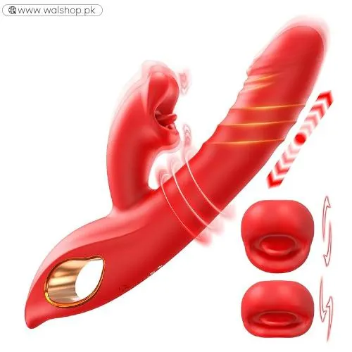 Vibrator Thrusting Dildo