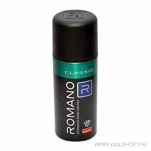 Romano Deodorant Classic Perfume 150ml