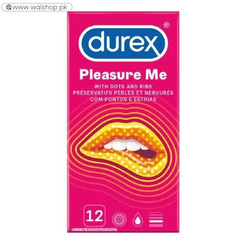 Durex Pleasure Me Ribbed and Dotted Condoms