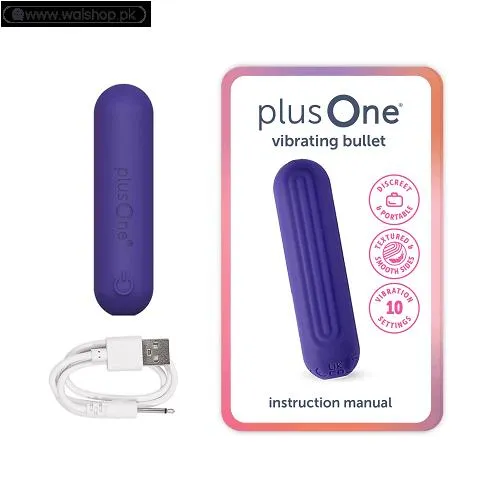 Plusone Bullet Mini Vibrator Body-safe & Waterproof