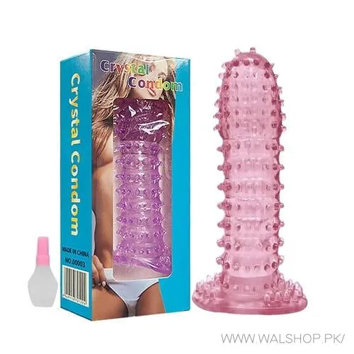 Crystal Silicon Washable Reusable Condom
