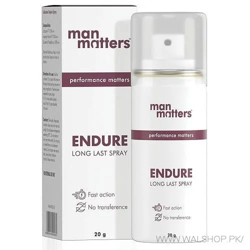 Man Matters Endure Spray