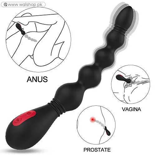 Anal Beads Vibrator With Remote Control
