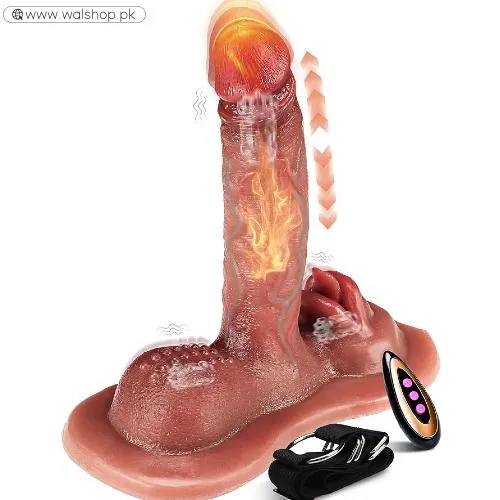 Thrusting Dildo Vibrator Riding Sex Toy for Women