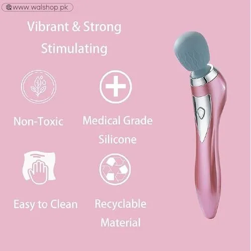 Asopal Personal Handheld Vibrating Massager Cordless With Electric Massage For Women