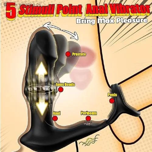 BEISAR Prostate Massager Anal Vibrator