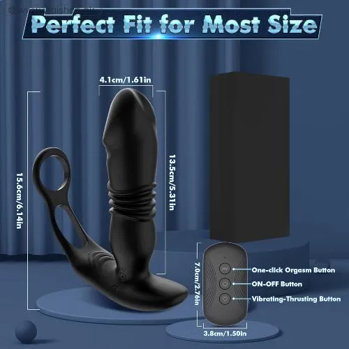 BEISAR Sex Toys Prostate Massager Dildos Anal Plug