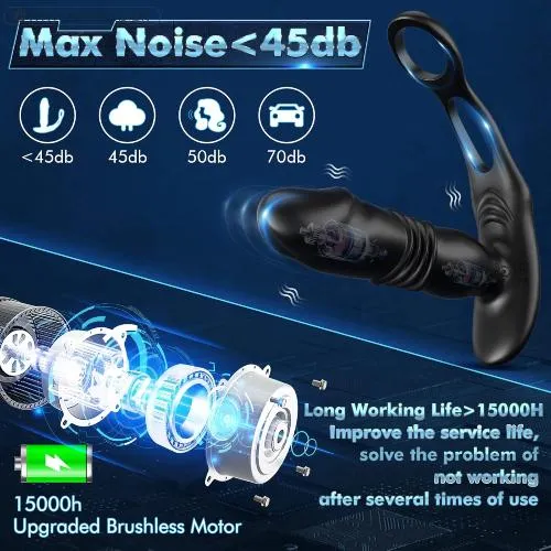 BEISAR Sex Toys Prostate Massager Dildos Anal Plug