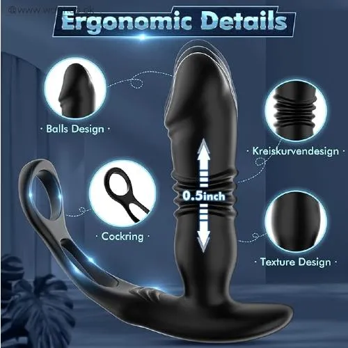BEISAR Sex Toys Prostate Massager Dildos Anal Plug