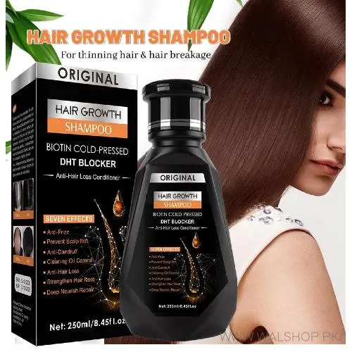 Biotin Cold Pressed Dht Blocker And Hair Growth Shampoo