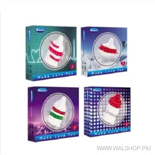 Carex Pack Of 4 Spike Condom