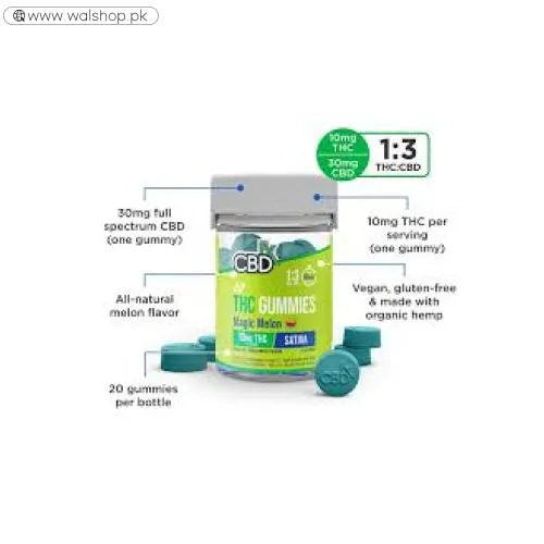 Cbd Gummies + Thc: Magic Melon Sativa - High Potency In Pakistan