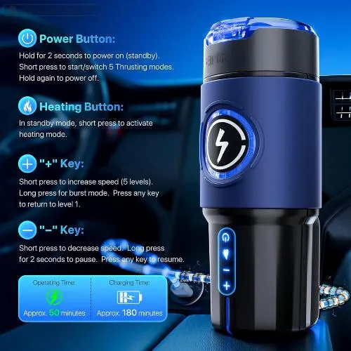 EINSEO Male Masturbator Sex Toys for Men