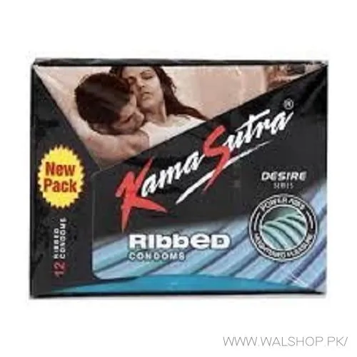 Imported Kama Sutra Ribbed Condom Pack Of 3