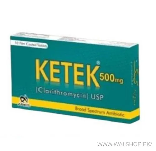 Ketek 500Mg Tablet In Pakistan