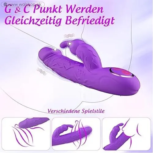 Lotus Blooms Realistic G spot Dildo Vibrator