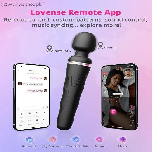 Lovense Domi 2 Wand Massager Clitoral Vibrators