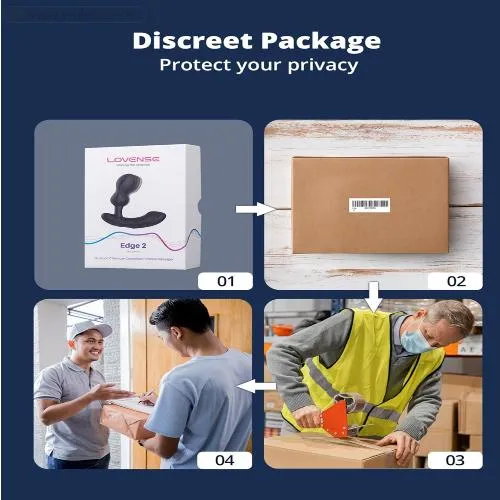 LOVENSE Edge 2 Prostate Massager Vibrating Butt Plug