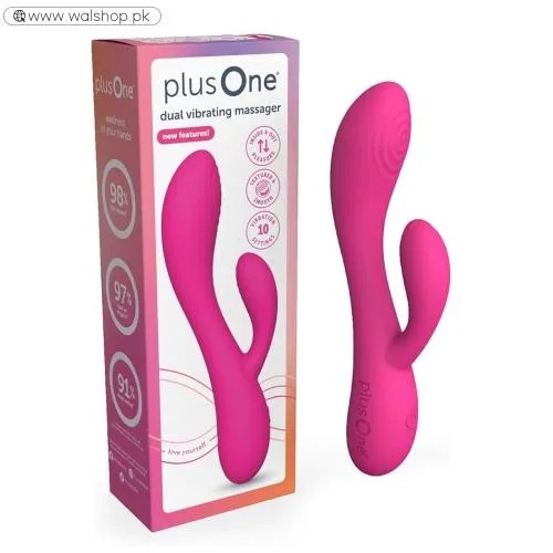 Plusone Dual Rabbit Vibrator Personal Massager