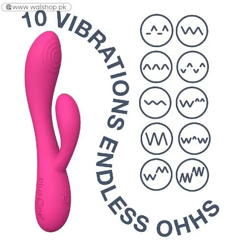 Plusone Dual Rabbit Vibrator Personal Massager