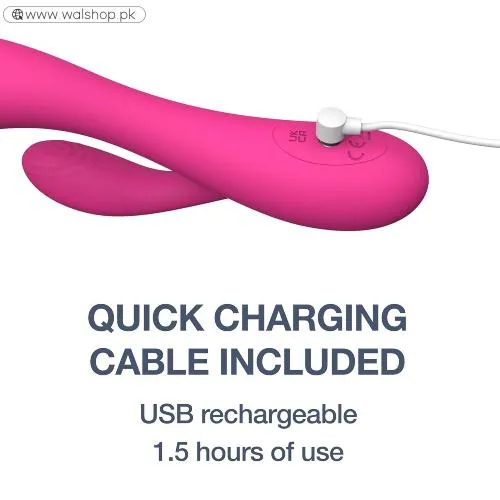 Plusone Dual Rabbit Vibrator Personal Massager