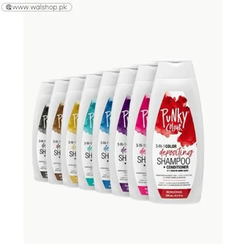 Punky Colour 3 In 1 Color Depositing Shampoo 250Ml