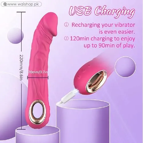 Realistic Clitoris Anal Vagina Vibrator