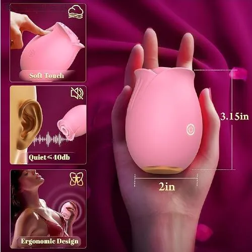 Rose Sex Toy Vibrator For Women