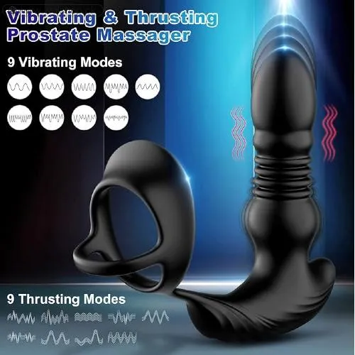 Thrusting Anal Vibrator For Women