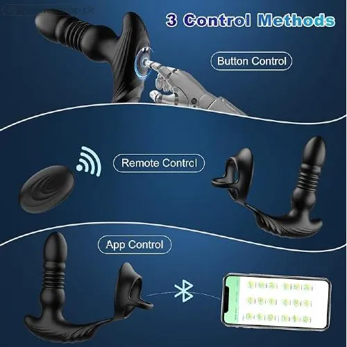 Thrusting Anal Vibrator For Women
