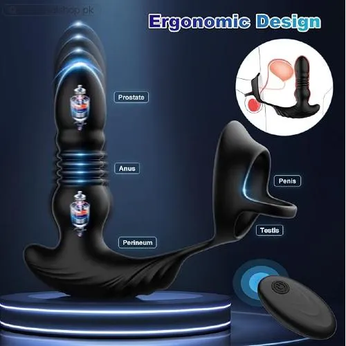 Thrusting Anal Vibrator For Women