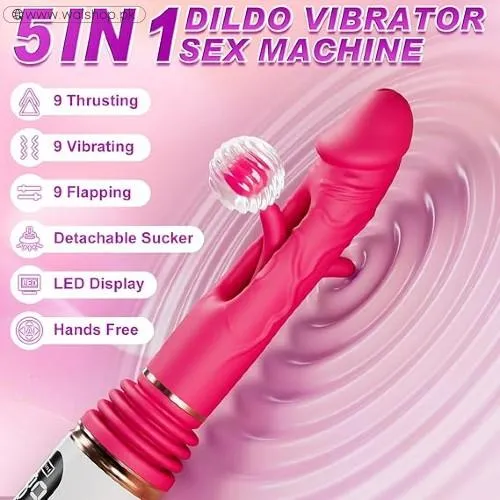 Thrusting Vibrator Machine Automatic Pleasure Toy For Woman