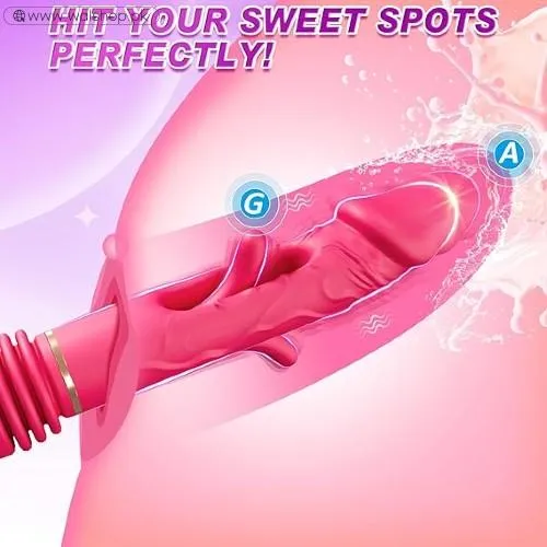 Thrusting Vibrator Machine Automatic Pleasure Toy For Woman