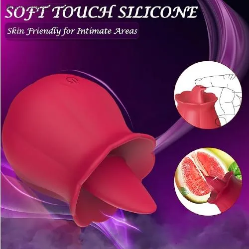 Tongue Clitoral Rose Vibrator