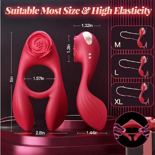 Vibrating Cock Ring Couples Game Sex Toys for Men