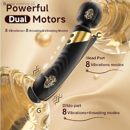 Vibrator Wand Dual End Strong Vibrators